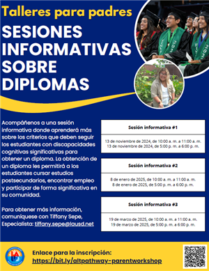 Sesiones Informativas Sobre Diplomas